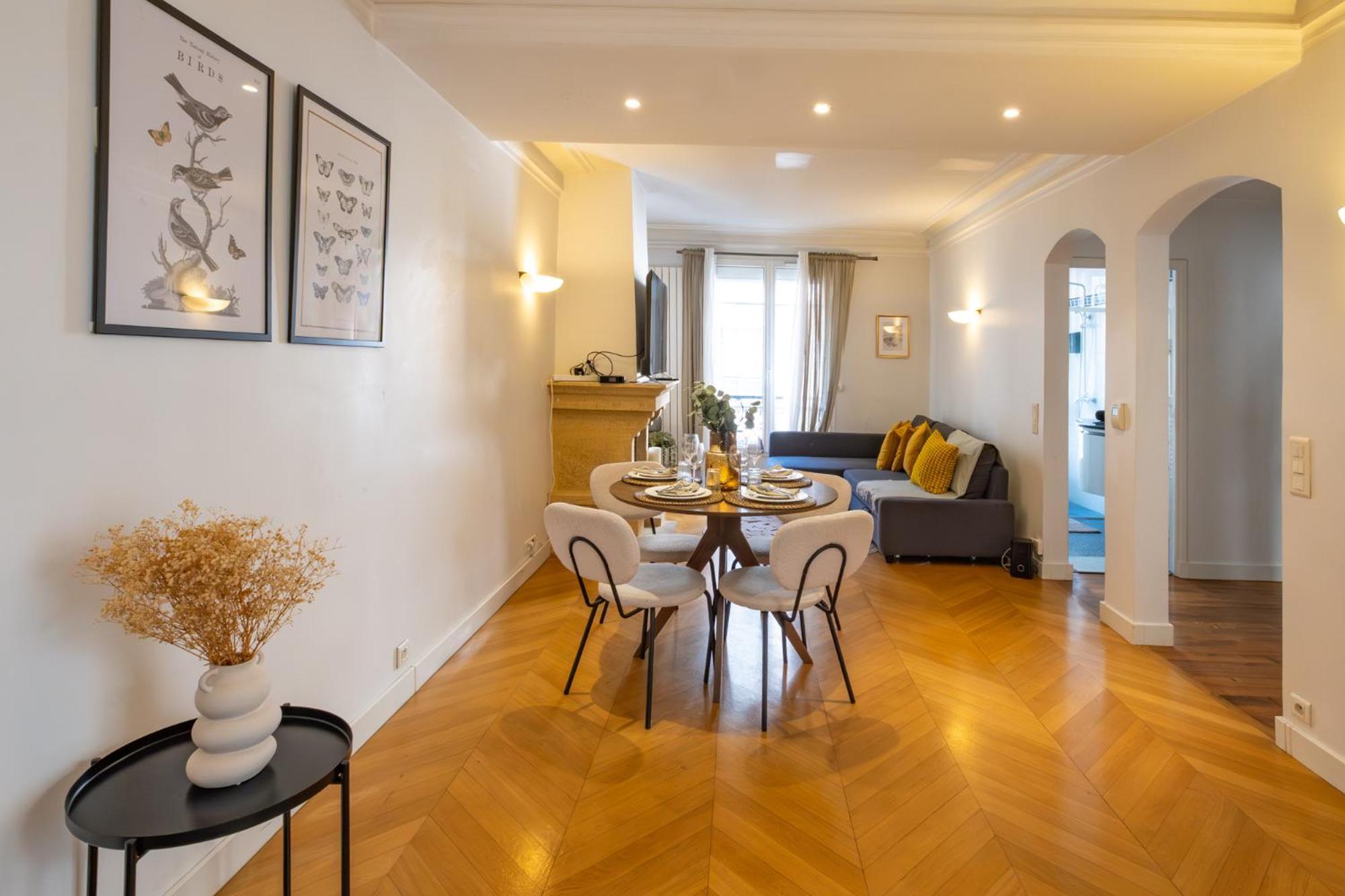 Spacious Apartment For 6 People Paris Exterior foto